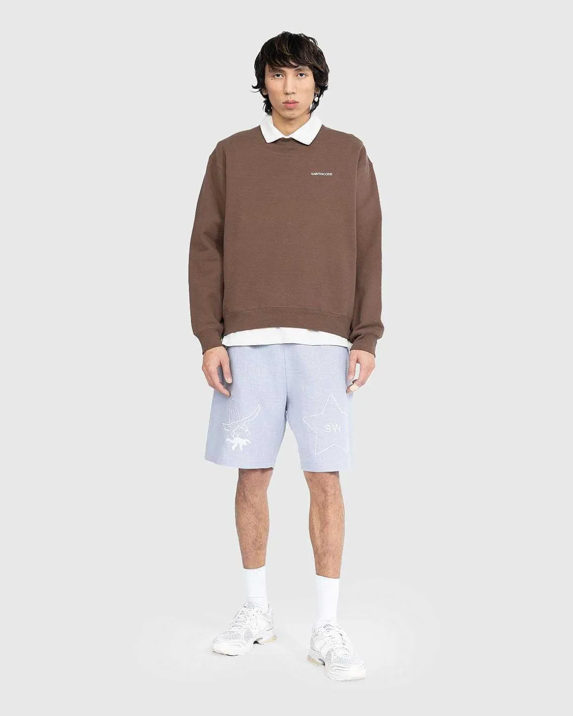 Sw Sweatshirt Brun
