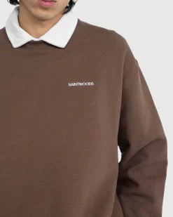 Sw Sweatshirt Brun