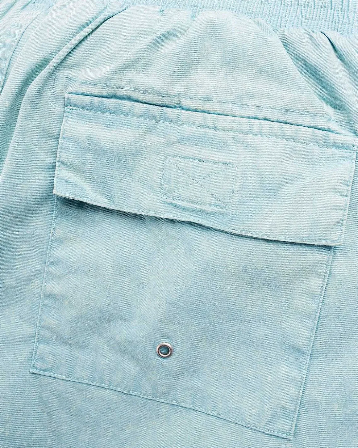 Syrevaskede Badeshorts Blue Radiance
