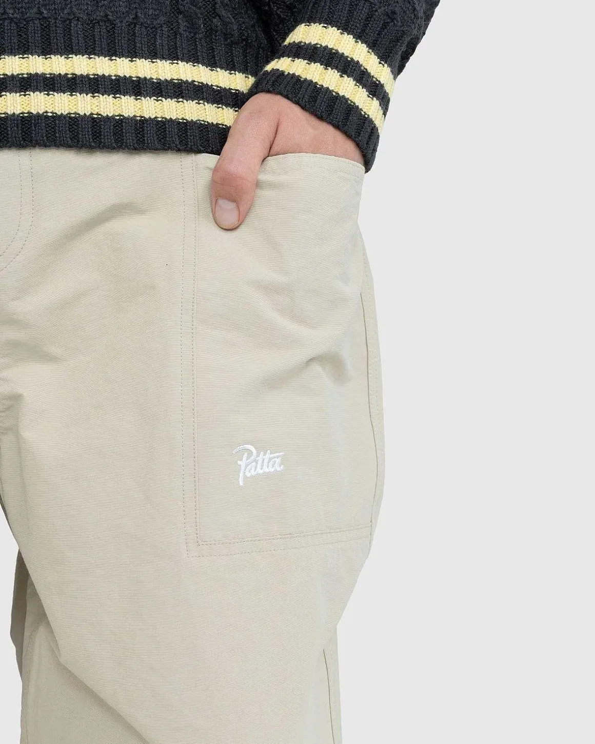 Tactical Chino Hvid Peber Med Baelte