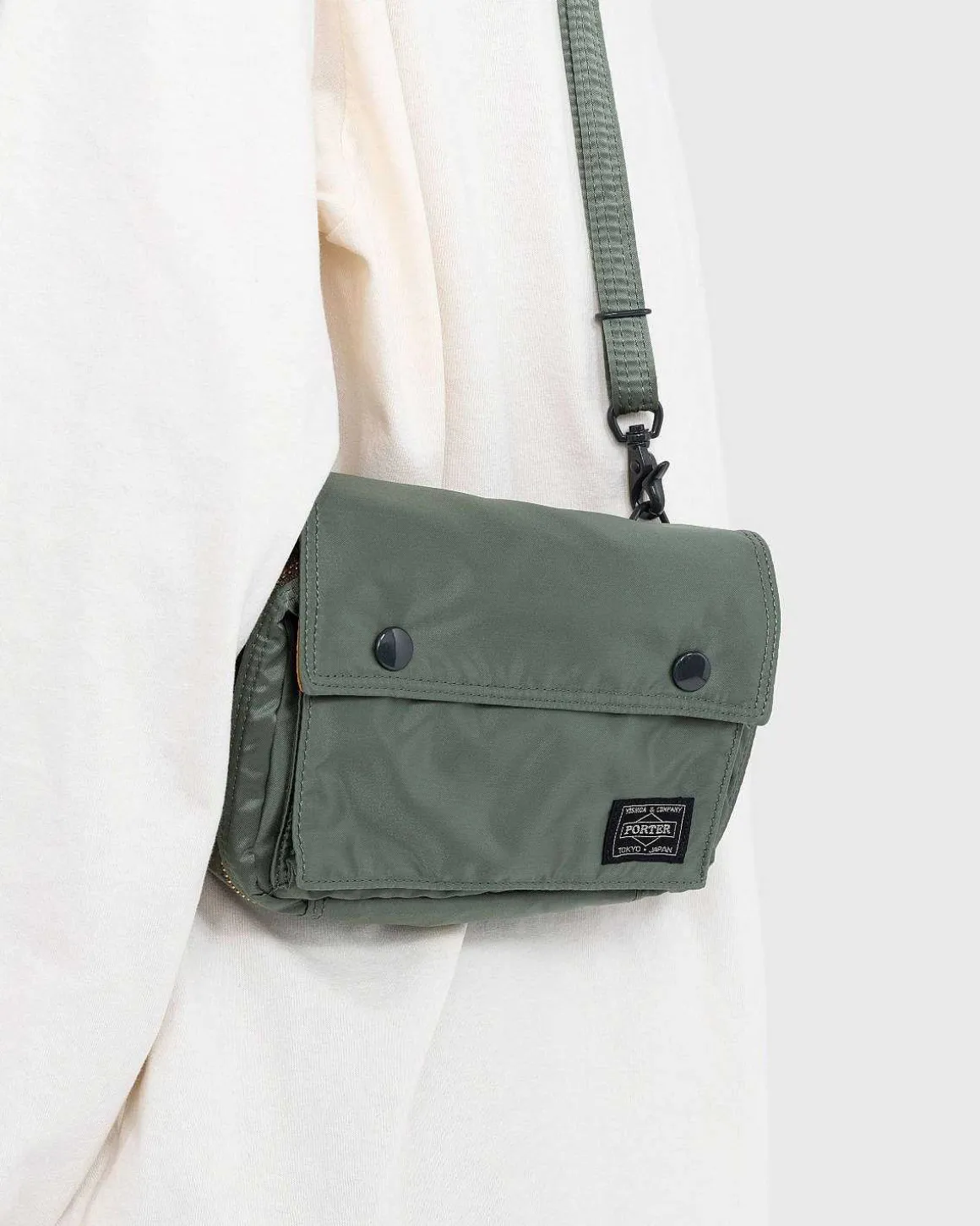 Tanker Clip Skuldertaske Sage Green