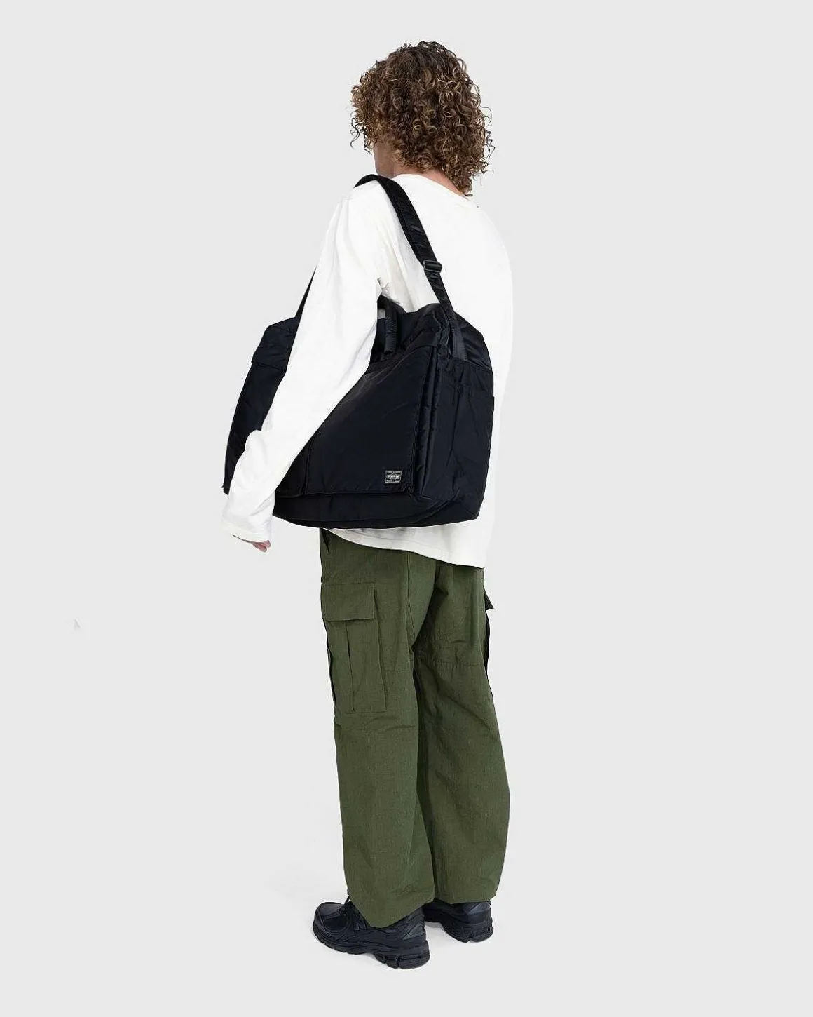 Tanker 2-Vejs Duffle Bag (S) Sort
