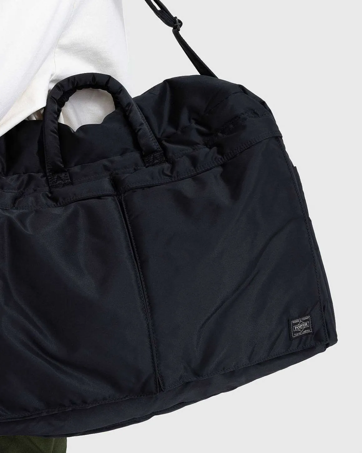 Tanker 2-Vejs Duffle Bag (S) Sort
