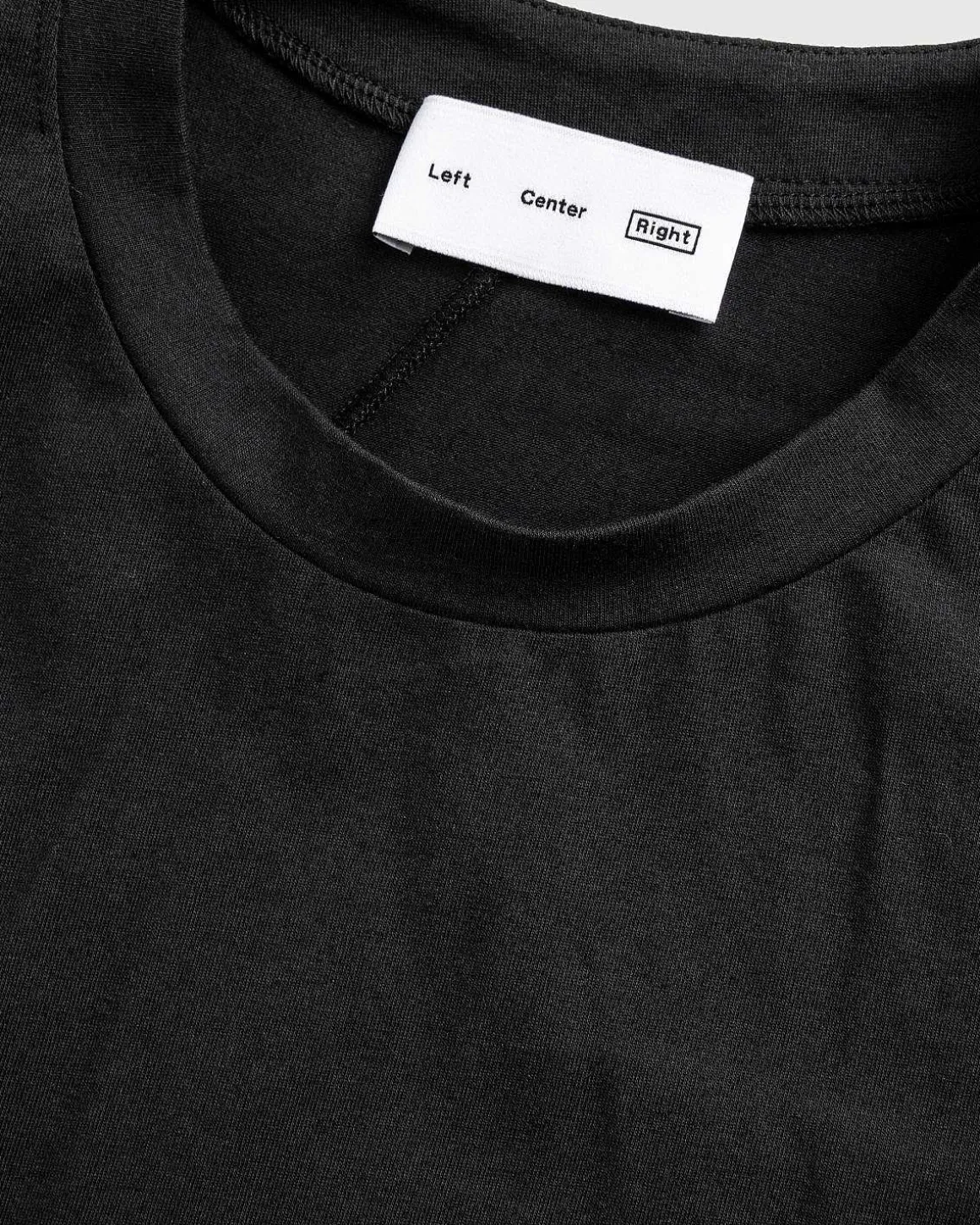 6.0 Tee Hojre Sort