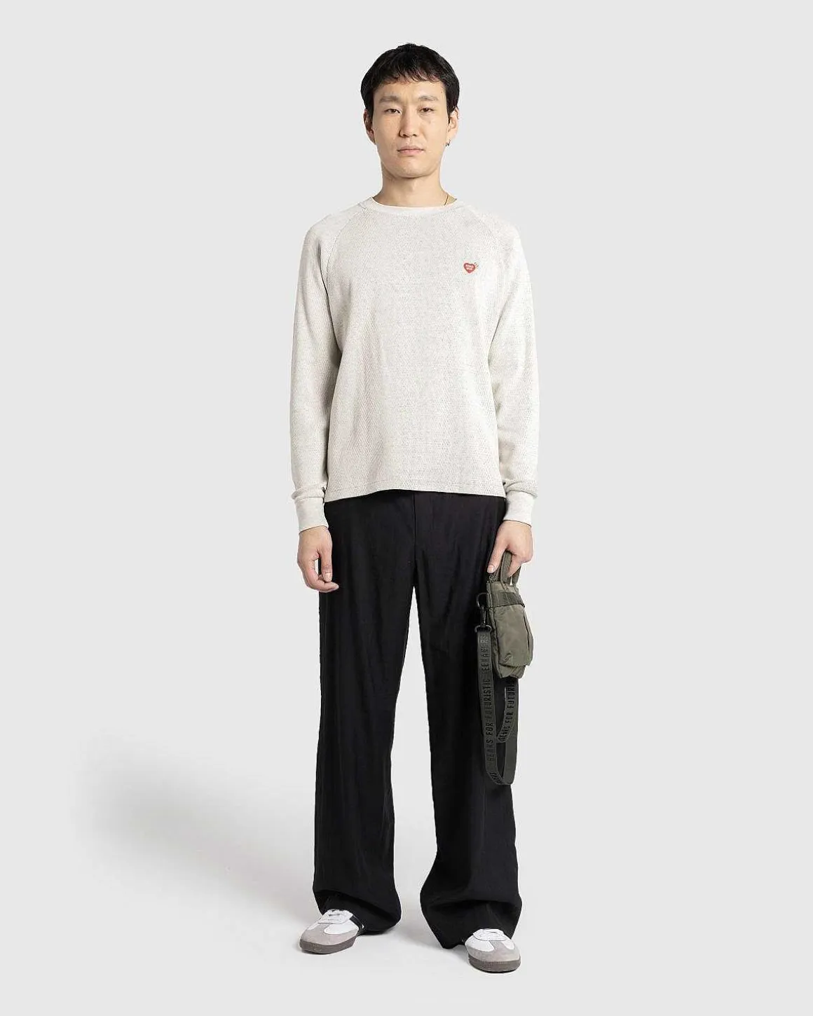 Termisk Langaermet T-Shirt Hvid