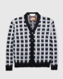 Ternet Mohair Cardigan Sort