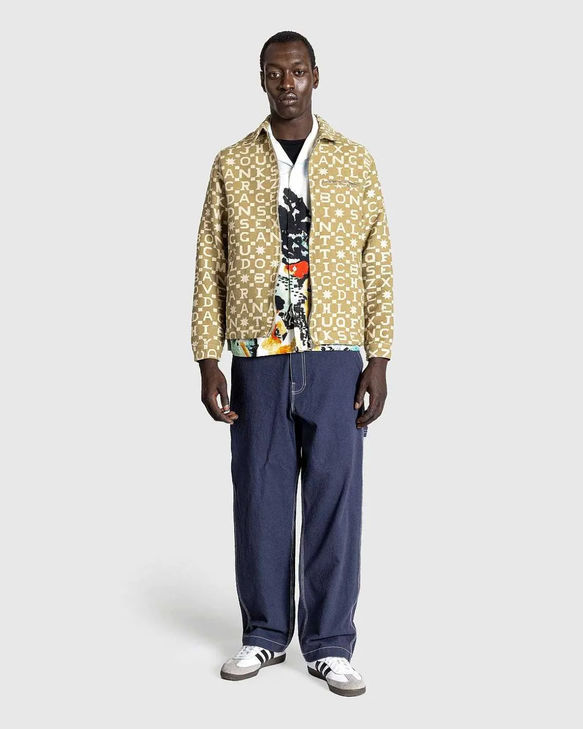 The Alphabet Jacket Khaki