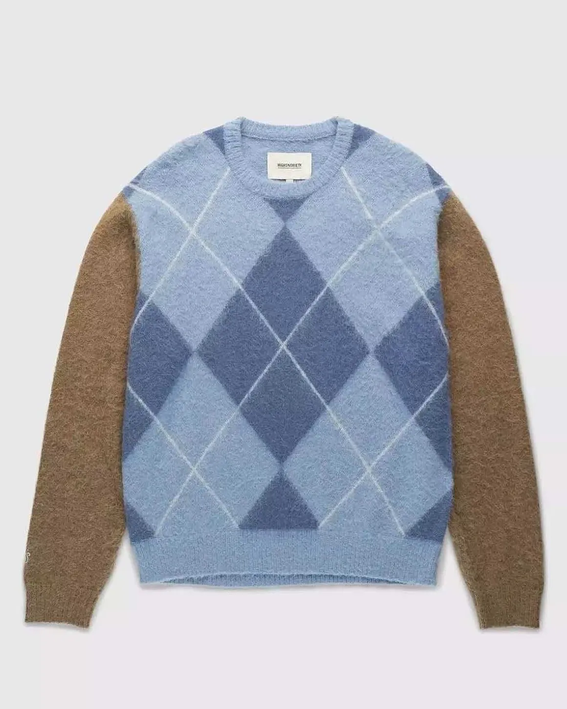 Tjek Alpaca Sweater Multi Blue