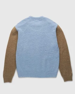 Tjek Alpaca Sweater Multi Blue
