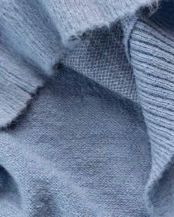 Tjek Alpaca Sweater Multi Blue