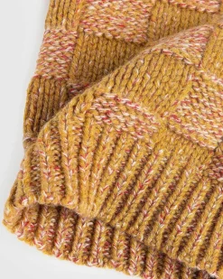 Tjek Strik Balaclava Brun