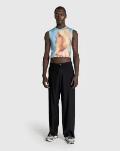 Touch With The Eyes Tank Top Bla