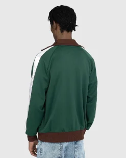 Track Top Fall Green