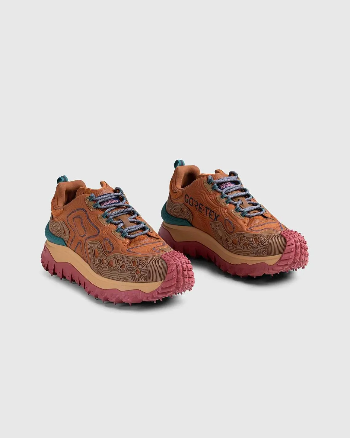 Trailgrip Grain Sneakers Orange