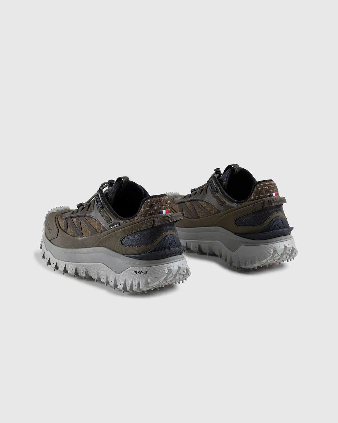 Trailgrip Gtx Low-Top Sneakers Khaki/Gra