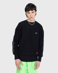 Tri-Tone Sweatshirt Med Rund Hals