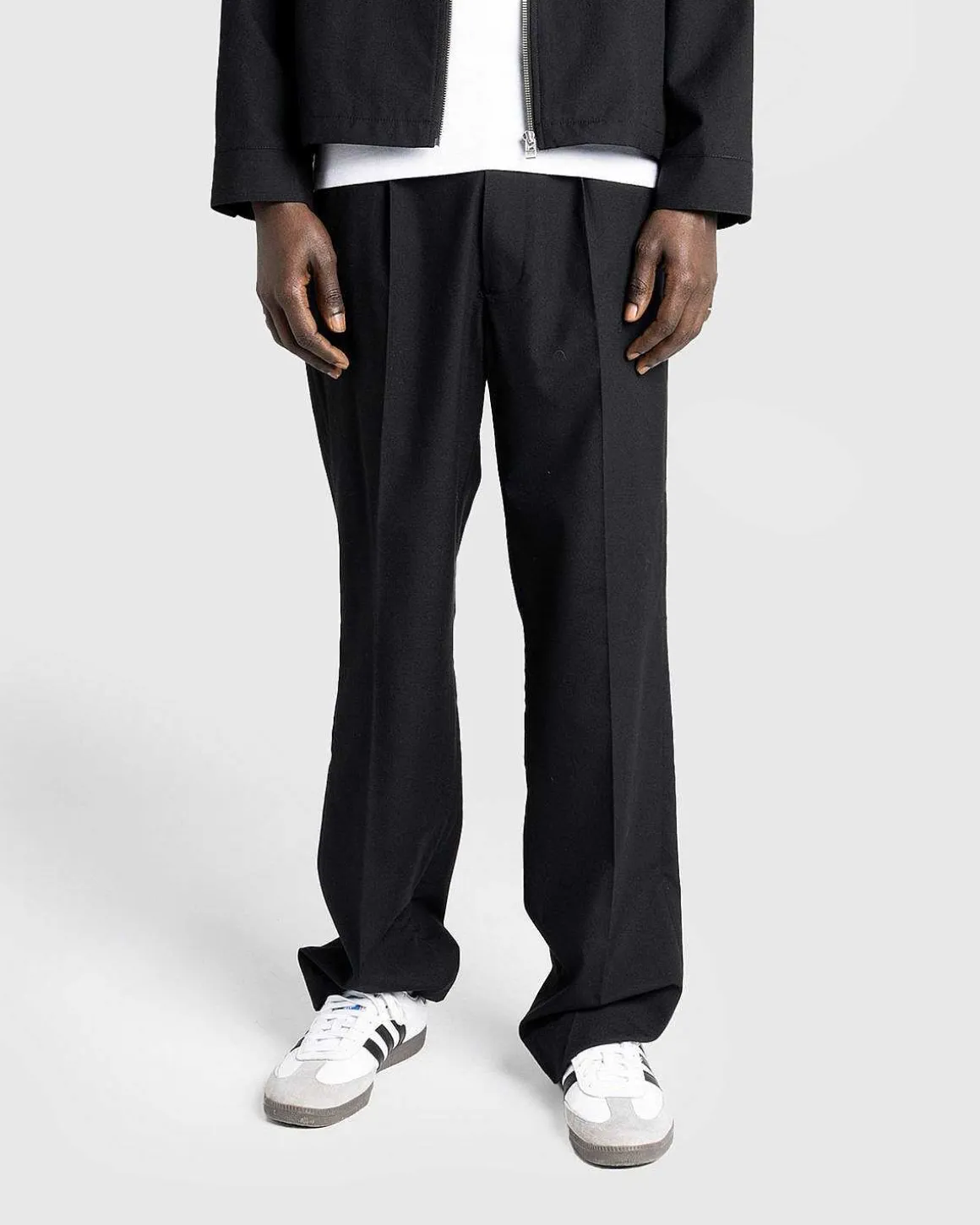 Tropical Suiting Bukser Sort