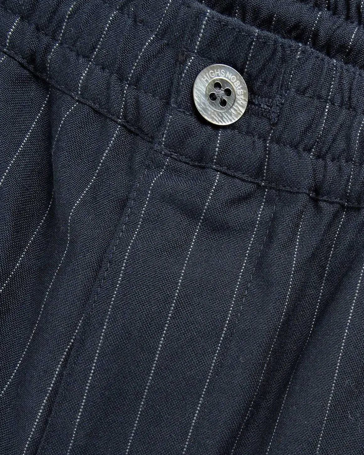 Tropical Suiting Shorts Stripes Navy