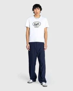 Tropical Wool Bukser Bla/Sort