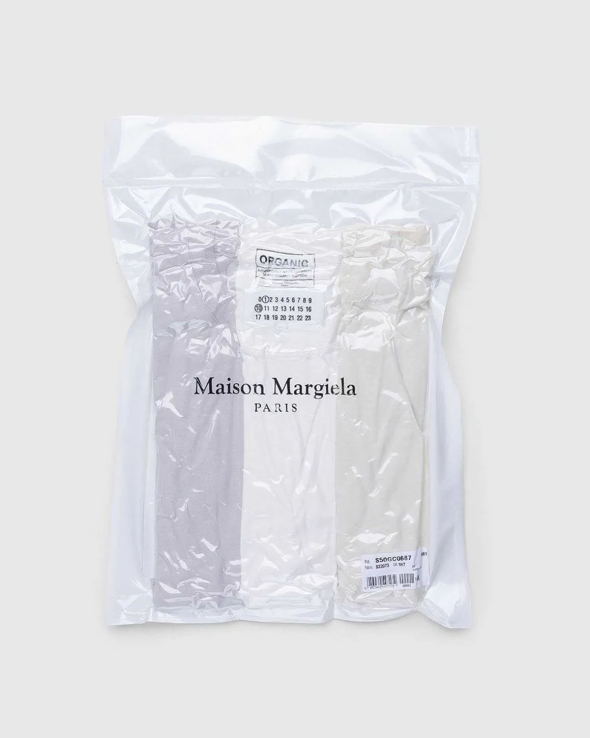 T-Shirts Three Pack Gra/Hvid/Cream