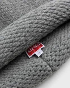 Uld Beanie Mellemgra