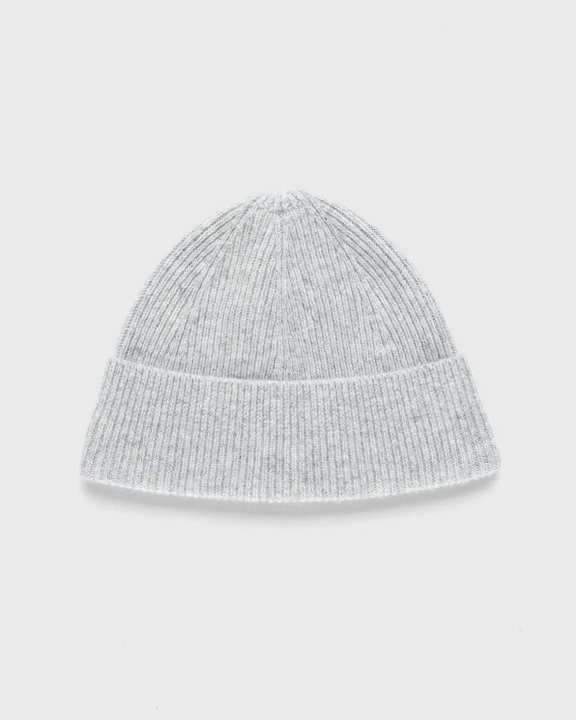 Uld Cashmere Beanie Gra