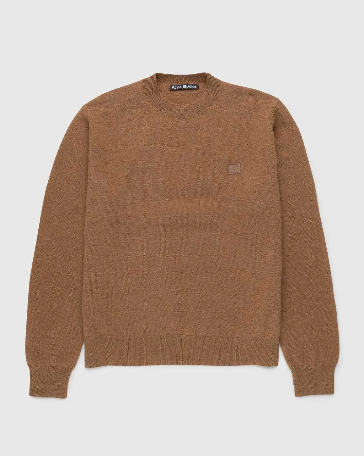 Uld Crewneck Sweater Toffee Brown