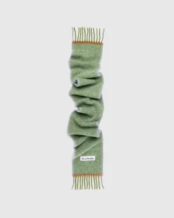 Uld Mohair Torklaede Graesgron