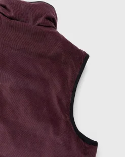 Undir Vest Bordeaux/Kaffe