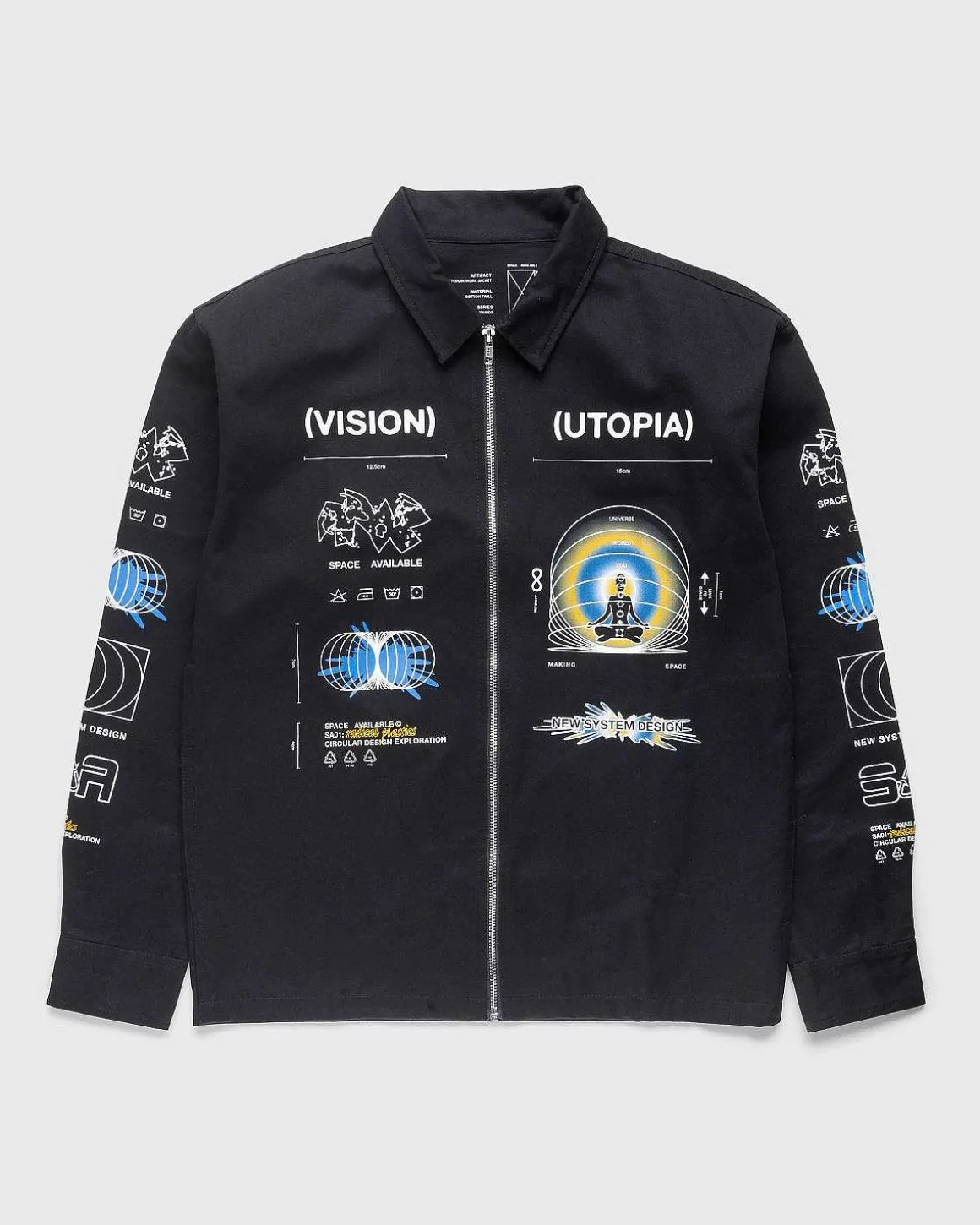 Utopia Arbejdsjakke Sort