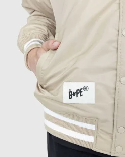 Varsity Jakke Beige