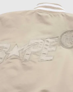 Varsity Jakke Beige