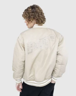 Varsity Jakke Beige