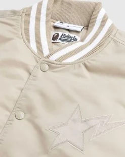 Varsity Jakke Beige