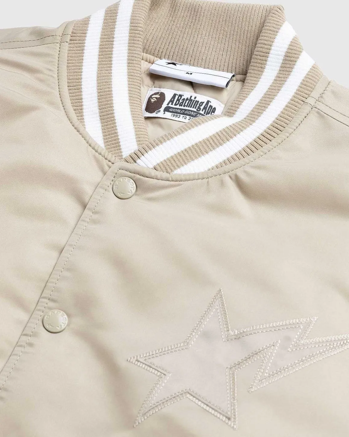Varsity Jakke Beige