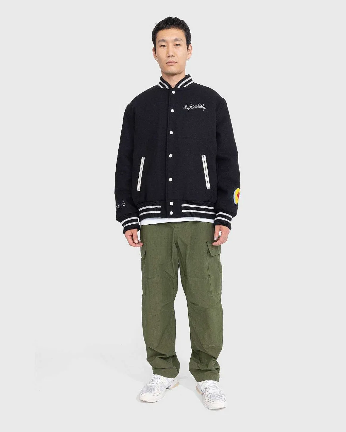 Varsity Jakke Sort