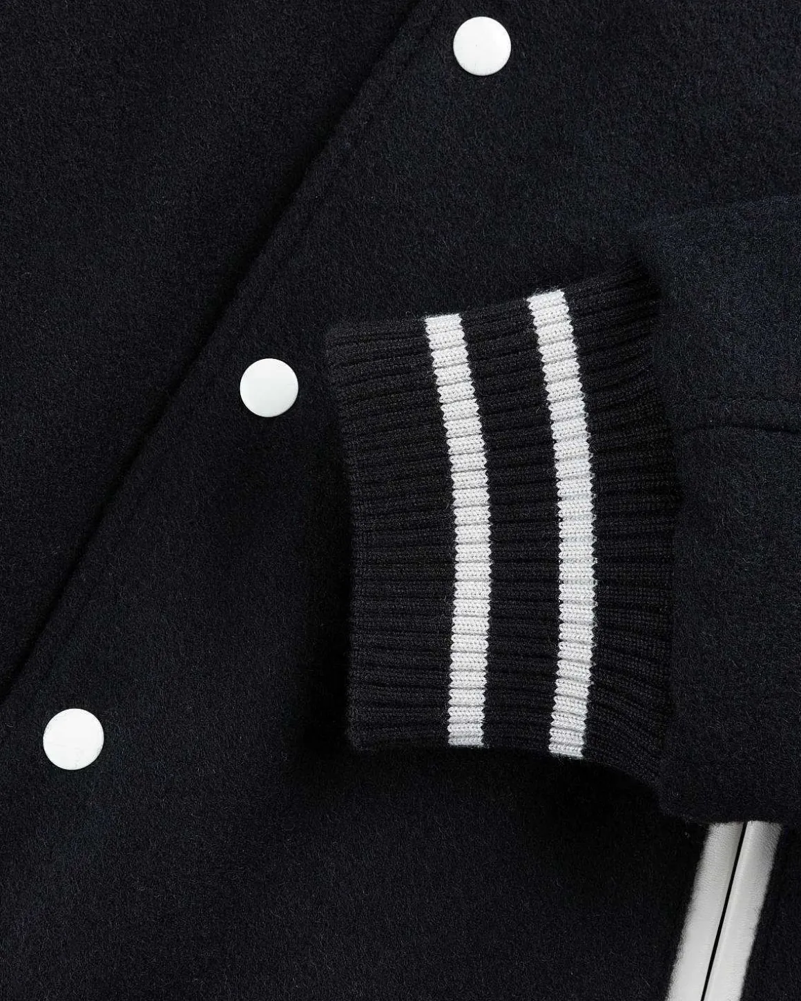 Varsity Jakke Sort