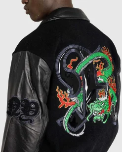 Varsity Jakke Sort