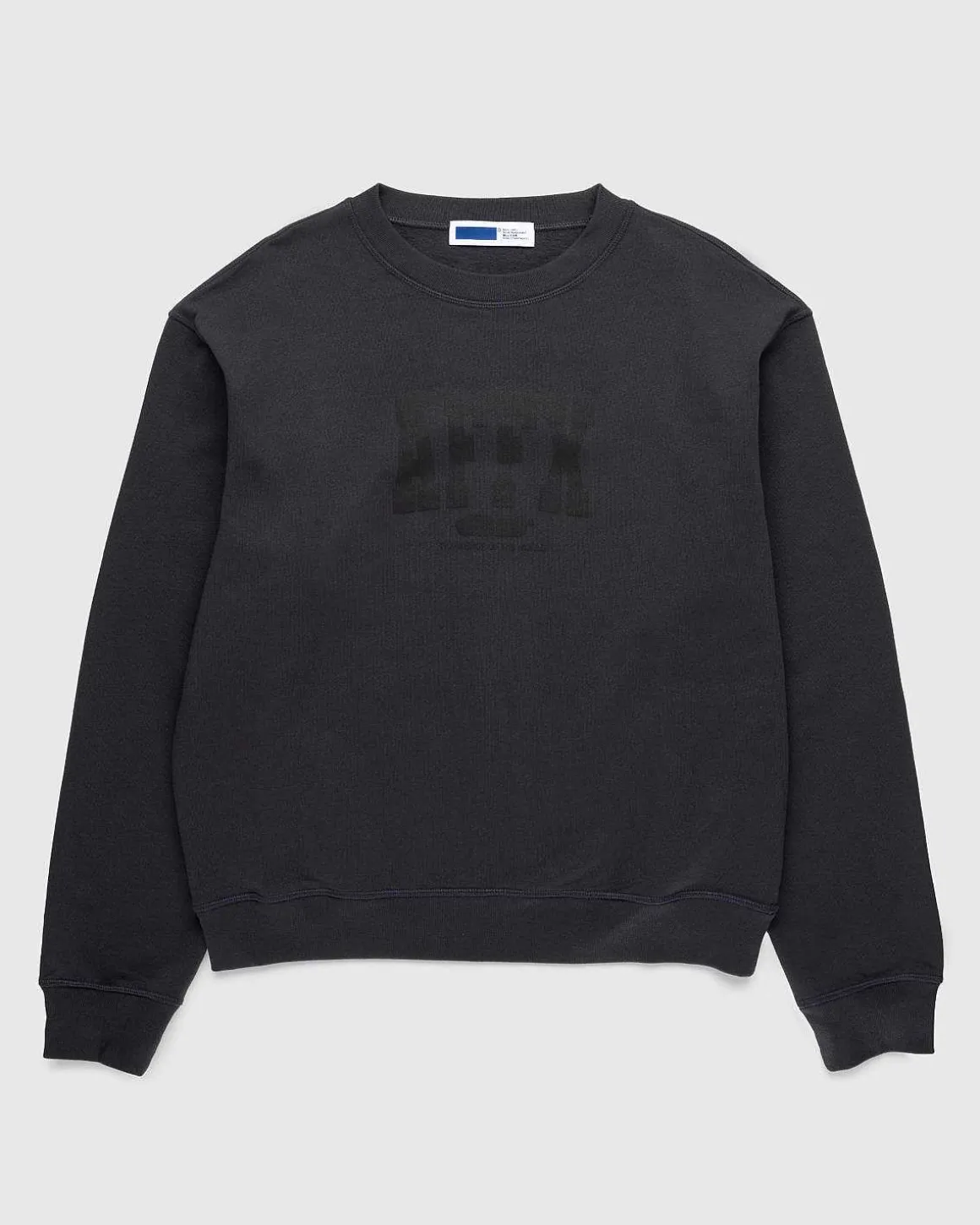 Varsity Sweatshirt Soft Black