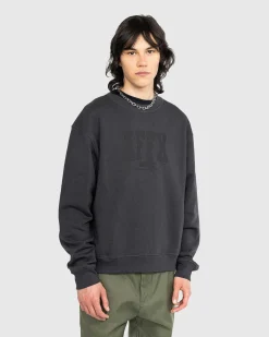 Varsity Sweatshirt Soft Black