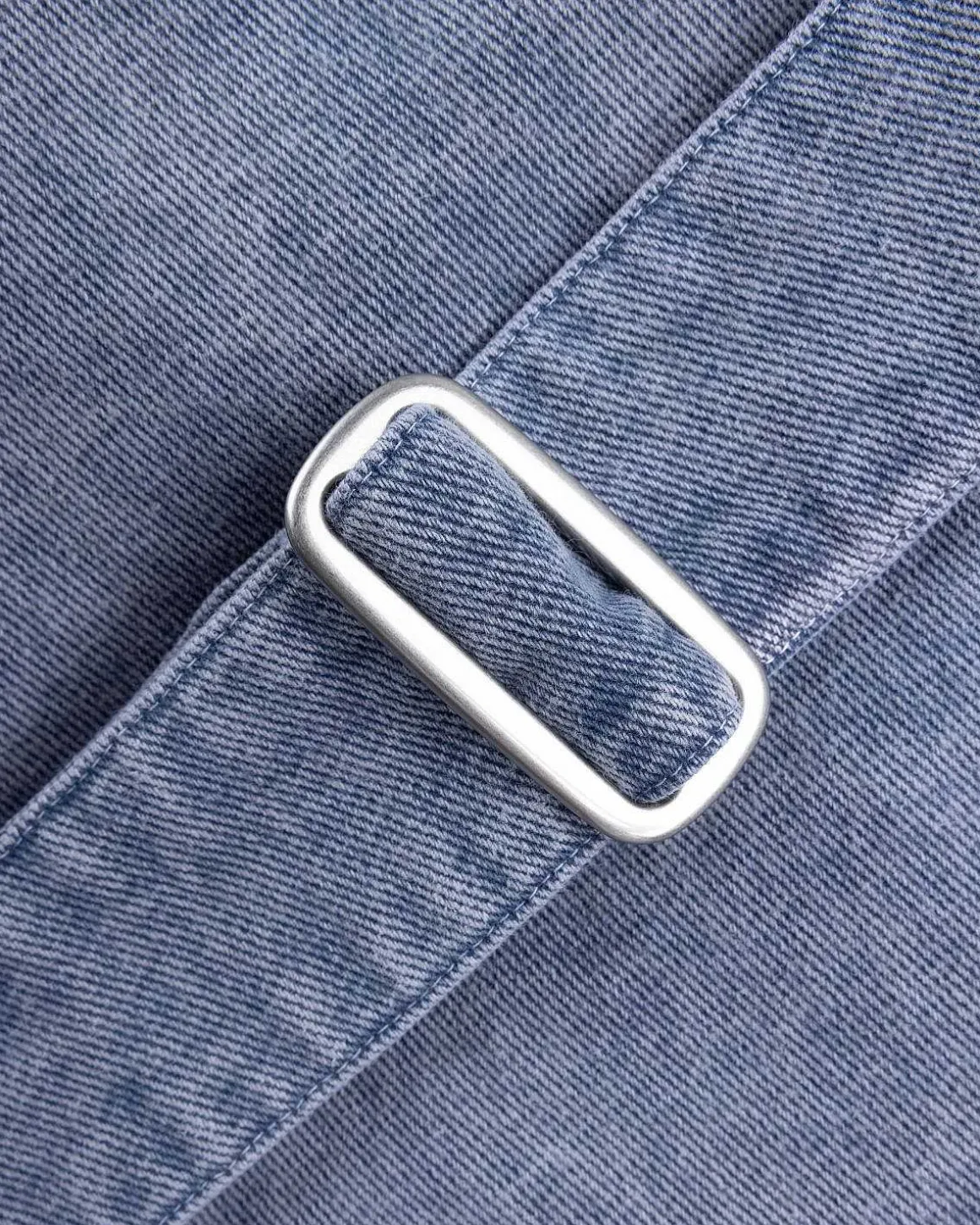 Vasket Denim Sling Bag Sort