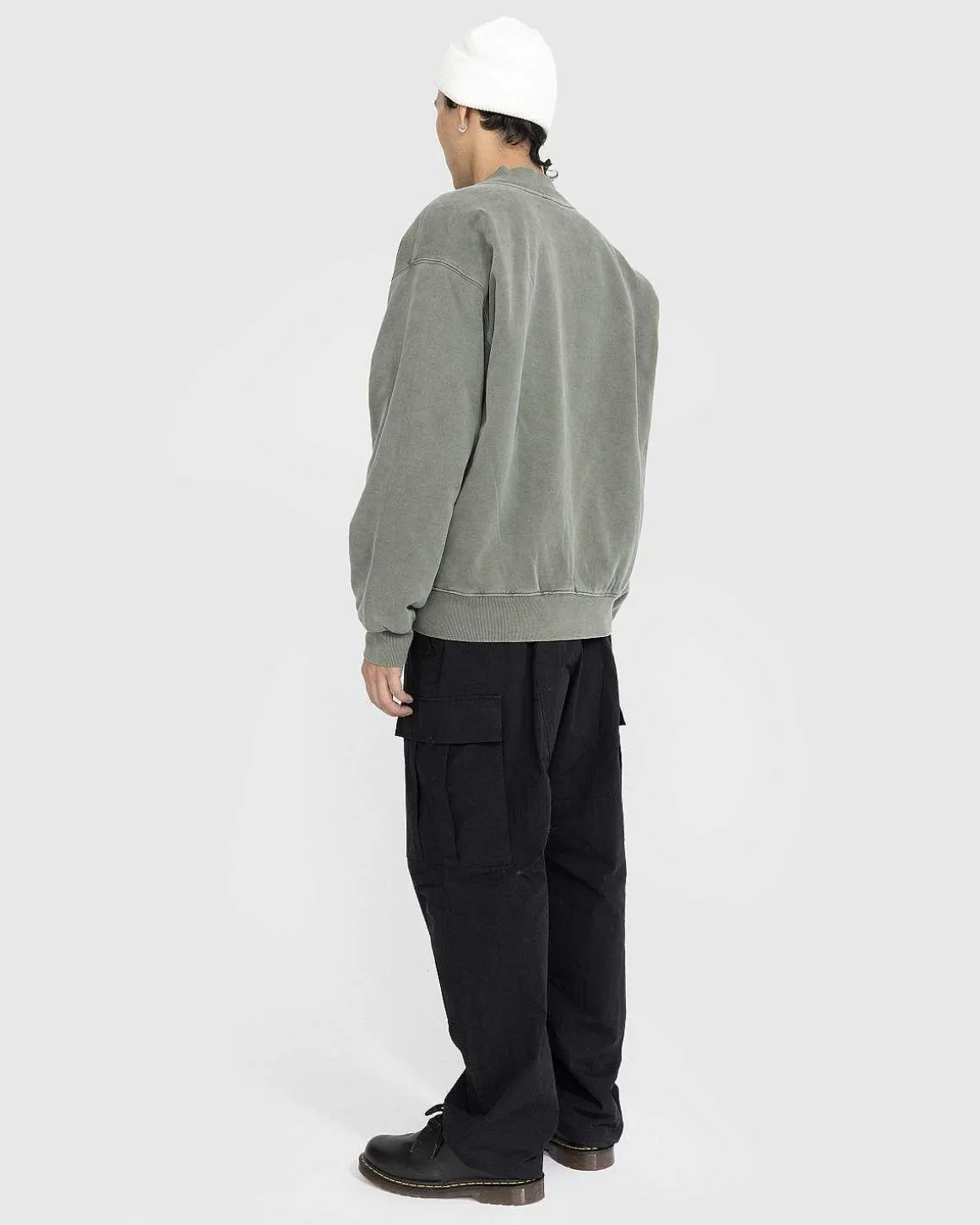 Vista Sweat Bomber Smoke Green