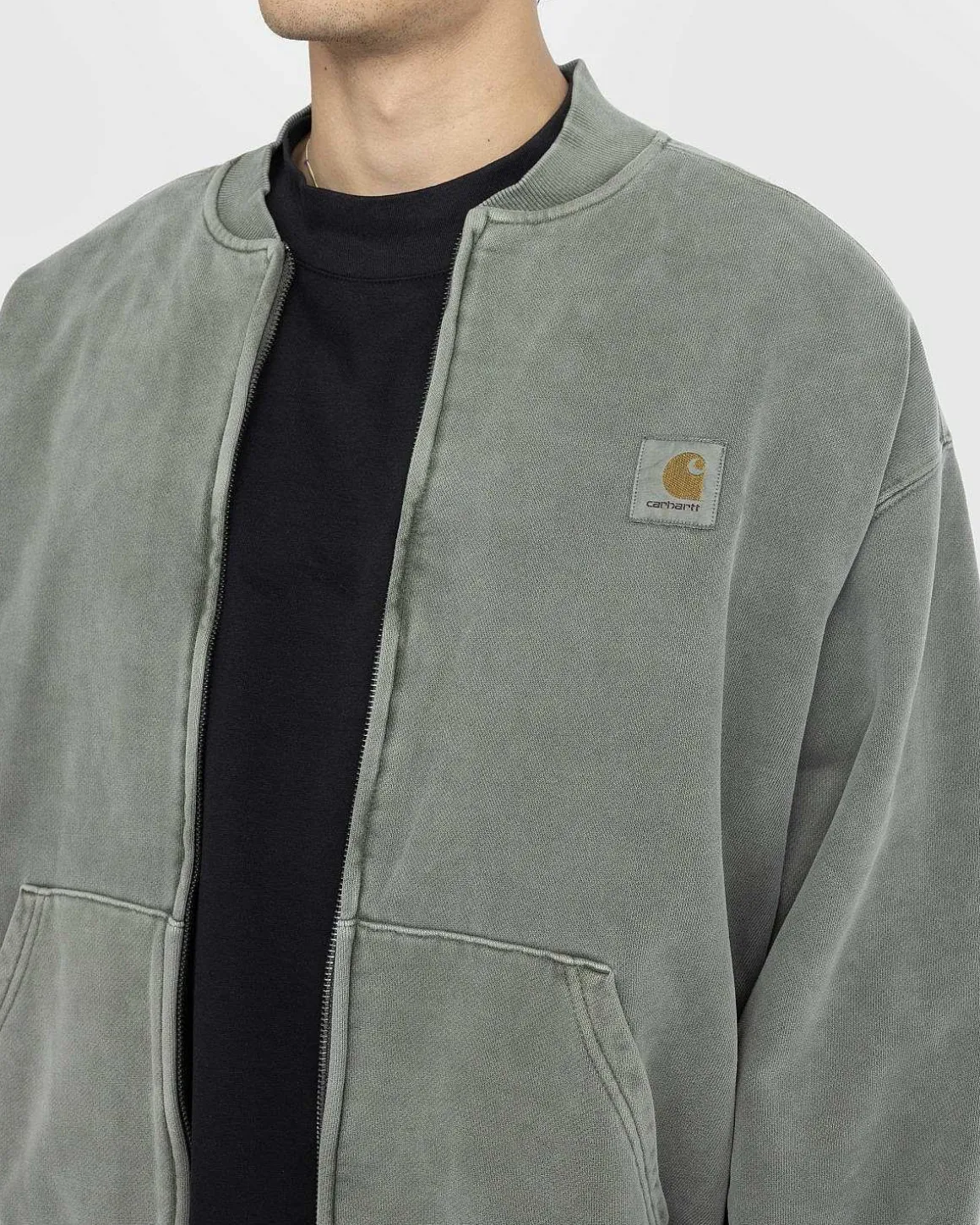 Vista Sweat Bomber Smoke Green