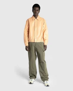 Voksbehandlet Laeder Bomber Sand
