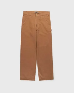 Washed Heavy Canvas Bukser Brun