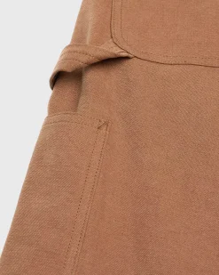 Washed Heavy Canvas Bukser Brun