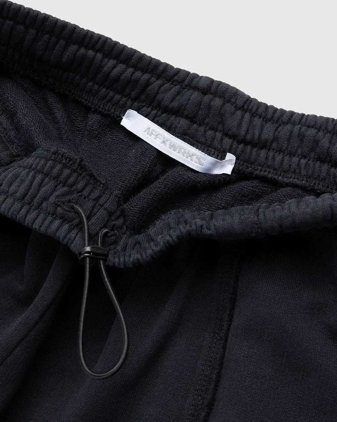 Wrks Jogger Washed Black