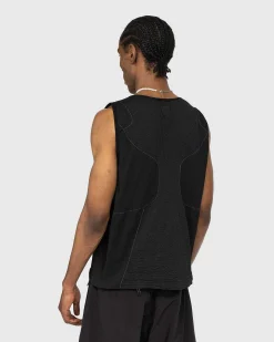 Yovchev Strikket Vest Sort/Gra