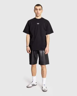 Zoran Eco Imiteret Laedershorts Sort